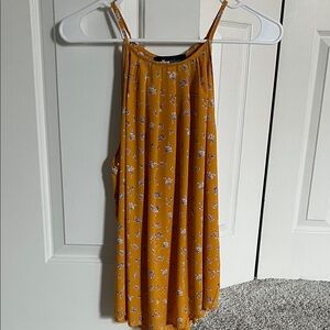 Alice Blue Mustard Yellow Floral Top